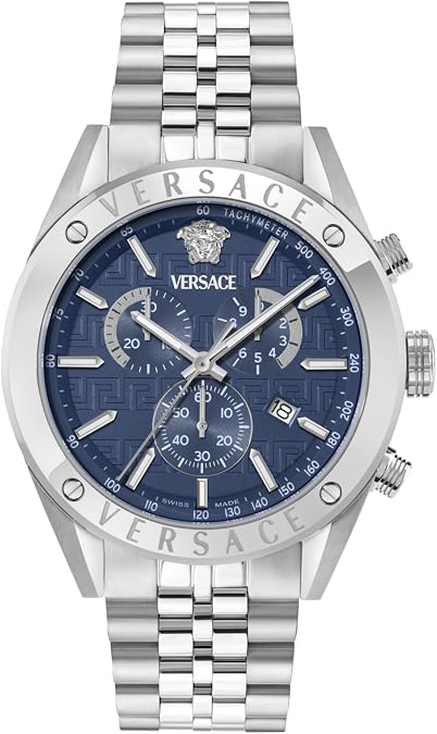 Versace Athletic Leather Watch