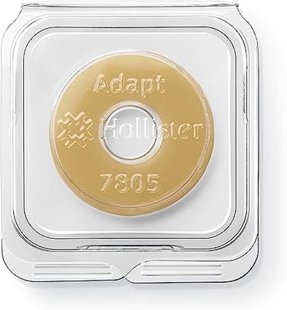 Hollister 7805 Adapt 2 Flat Barrier Rings, 10 Pack Ostomy Barrier Ring, Ostomy Supplies, Customizable Skin Barrer Ring