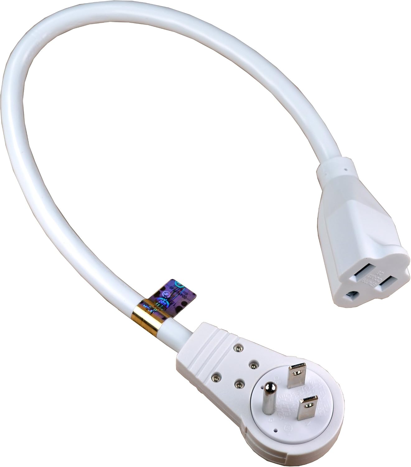 STELLAR LABS Extension Cord with Flat ROtating Plug 28-11105