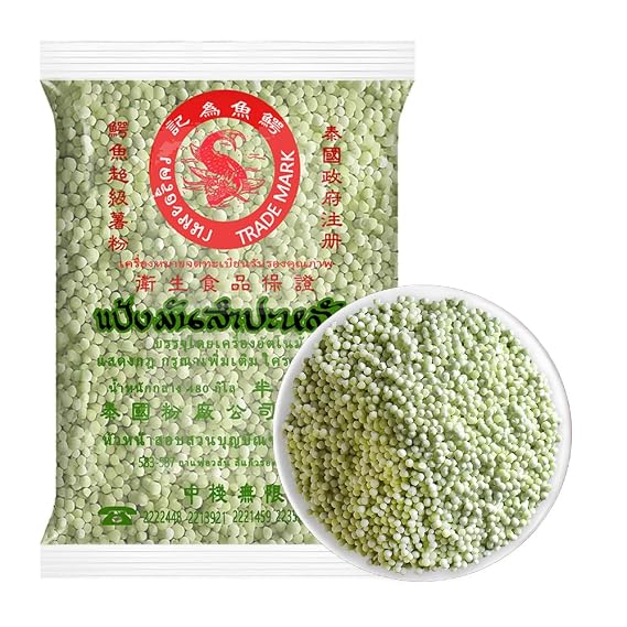 Small Tapioca Pearls for Bubble Tea, Quick Cook Boba, 1.1 lb, Vegan and Gluten-Free