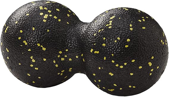 Actifoam Fıstık Masaj Topu 8x16 cm (Siyah+ Sarı Orta Sert)
