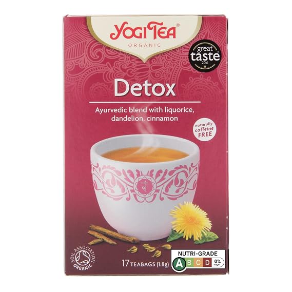 YOGI TEA Organic Detox Tea, 17 CT