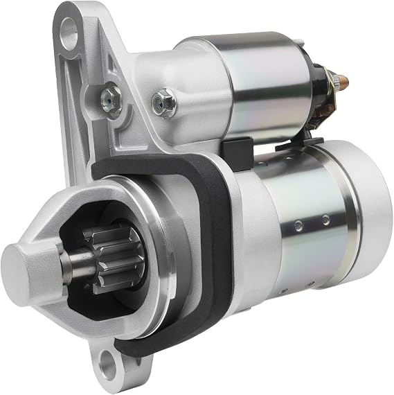 17982 New Starter Motor Compatible with Nissan Sentra 2.0L 1.8L 1.6L 07-19, Versa 1.8 07-12, Juke 11-17, Cube 09-14, NV200 13-21, Chevrolet City Express 15-18, Replace# S114-902A 19317693