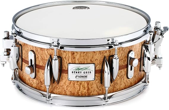 Sonor Benny Greb Signature Snare Drum 2.0-5.75 inches x 13 inches, Semi-gloss