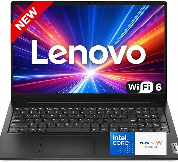 Lenovo V15 Business Laptop | 15.6" FHD LED Display | Intel N-Series Quad-Core Processor | 8GB DDR5 RAM | 128GB PCIE SSD | Ethernet (RJ-45) | HDMI | Dolby Audio | Wi-Fi 6 | Windows 11 Pro