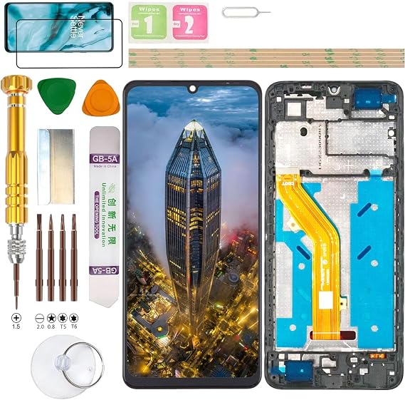 LCD Display Assembly for TCL 505 T509K Screen Replacement Kit