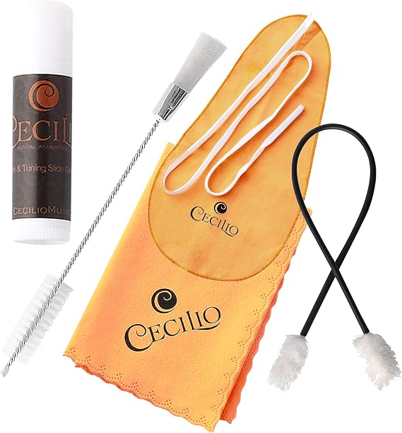 Cecilio Flute Maintenance Kit with Complete Cleaning Accessories