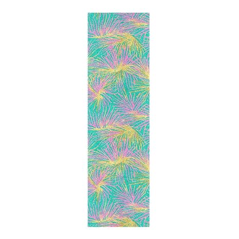 Tropical Palm Tree Pink and Gold Leaves Decorative Grip Tape Skateboard Bubble Free Grip Tape for pro Scooters Bubble Free Grip Tape Cruiser Board 339 Inch