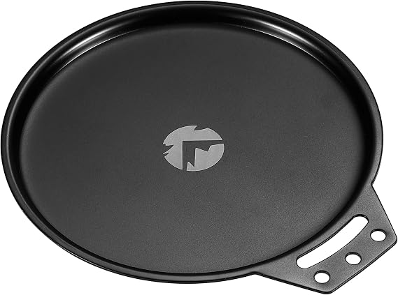 CAMPINGMOON Sierra Cup Lid 304 Stainless Steel Camp Cup Cover (1, Black)