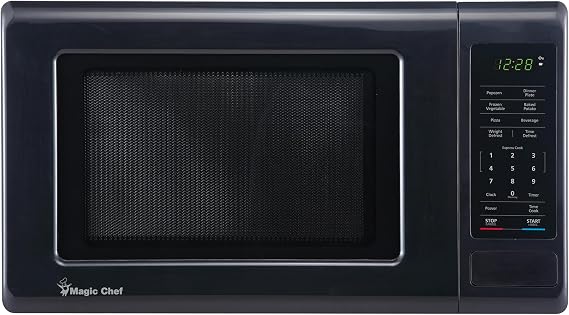 0.9 cu. ft. 900 Watt Countertop Microwave, in Black