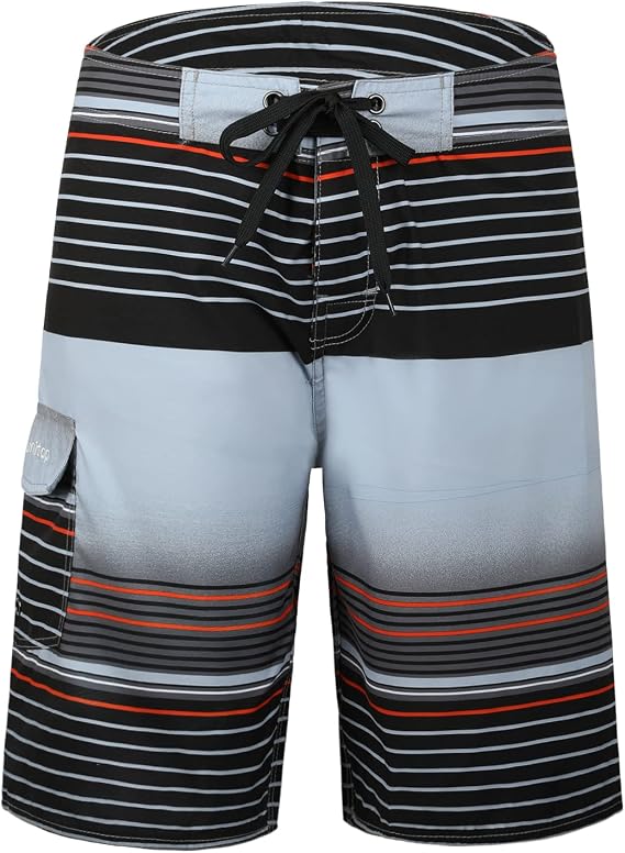 unitop Men's Board Shorts Summer Holiday Surf Trunks Quick Dry