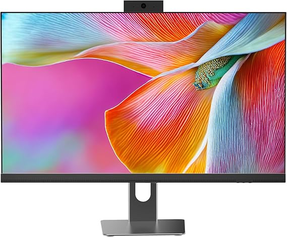 All in One Desktop Computer, 24" Display, i5 CPU Up to 3.3 GHz, 16GB RAM, 256 GB SSD, Privacy Protection Webcam, WiFi 6 + BT 5.3, Win11 Home, Black