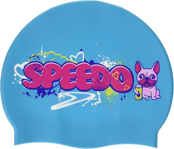 Speedo Silicone Printed Cap