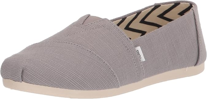 TOMS Women's Alpargata Classic Slip-On Espadrille, Textile Upper