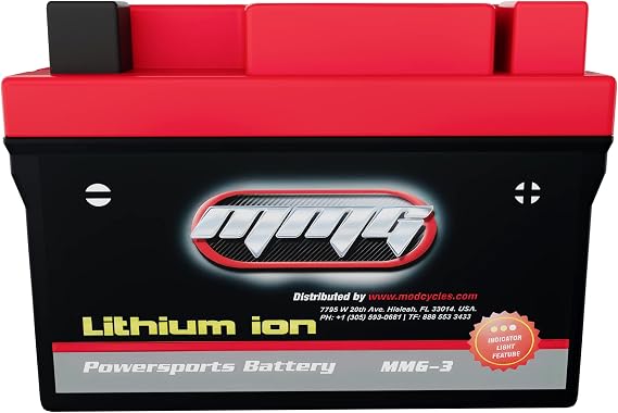 MMG YTZ7S: Lithium-Ion Battery Motorcycle 150CCA