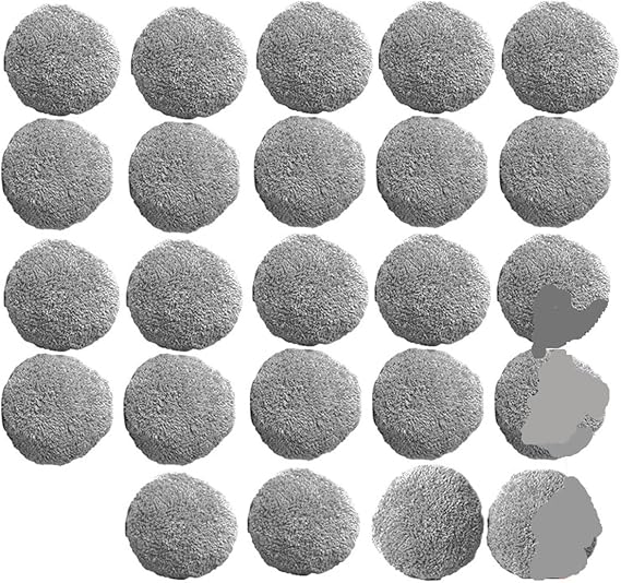 Vacuum Accessories Window Cleaner Wipes Cleaning Cloth Windows Cleaning Robot Mop Rag,Compatible for Hobot 188 168 198 388(Mop 24PCS), mei0203jb