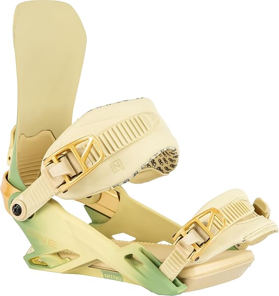 Nitro One Men's Snowboard Bindings (Large, Nitro X Drink Sexy)