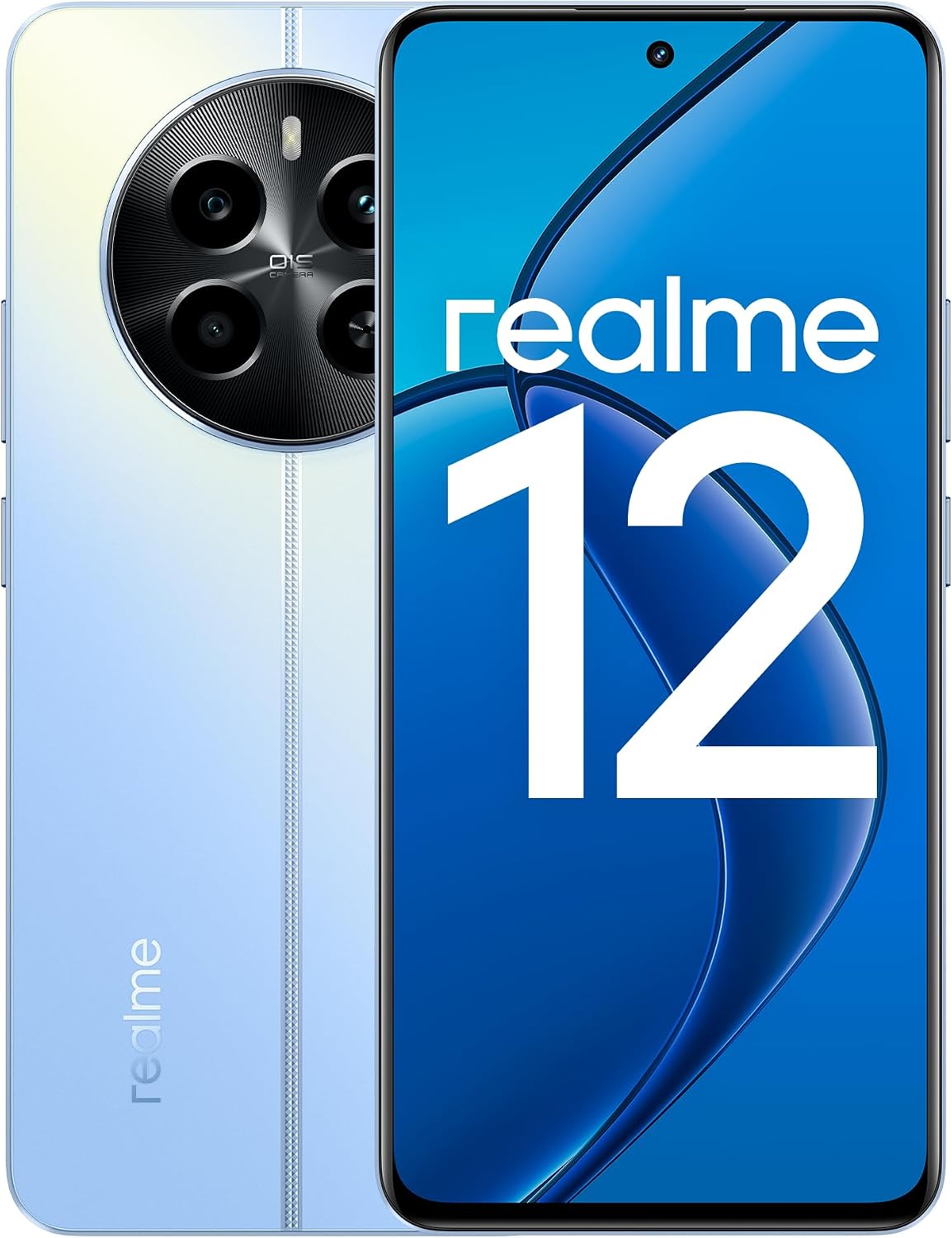 real smartphone 12 4G 8  128 GB 67 W SUPERVOOC Charge Snapdragon 685 Chipset 120 Hz AMOLED FHD  Display Sony LYT-600 OIS Camera 5000 mAh Massive Battery Skyline Blue no adapter