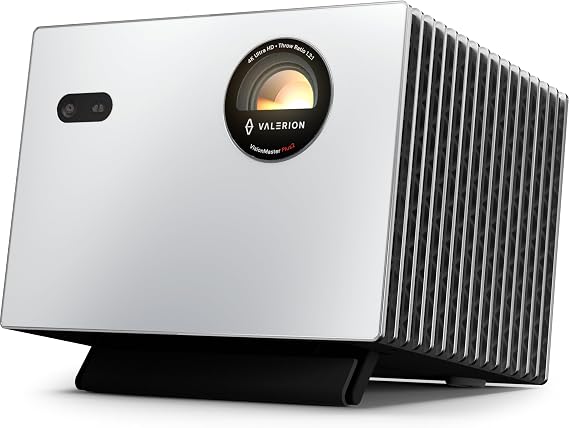 Valerion StreamMaster Plus2 4K Laser Projector - 300" IMAX Enhanced Home Theater, 4ms |240Hz Response, Gaming Projector with 3D & Dolby Vision, HDR10, GTV, Smart Home & AI Assistant