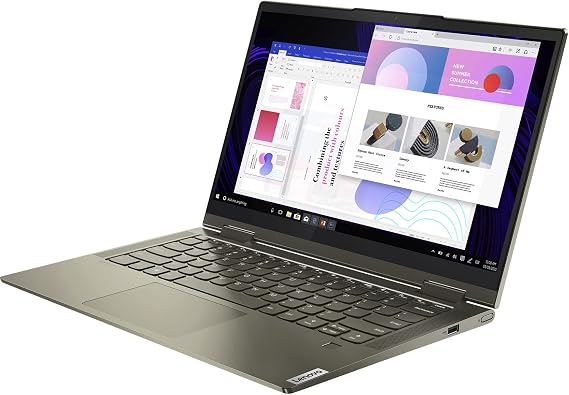 Lenovo - Yoga 7i 2-in-1 14" Touch Screen Laptop - Intel Evo Platform Core i5 - 8GB Memory - 512GB Solid State Drive - 82BH000 - TWE Cloth (12GB | 512GB SSD)