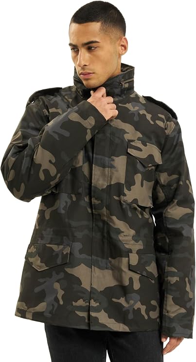 Brandit Men's M-65 Classic Jacket Dark Camo Size XXL