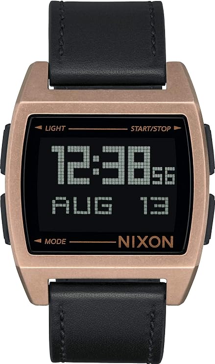 NIXON Base Leather A1181-872 Digital Watch for Men