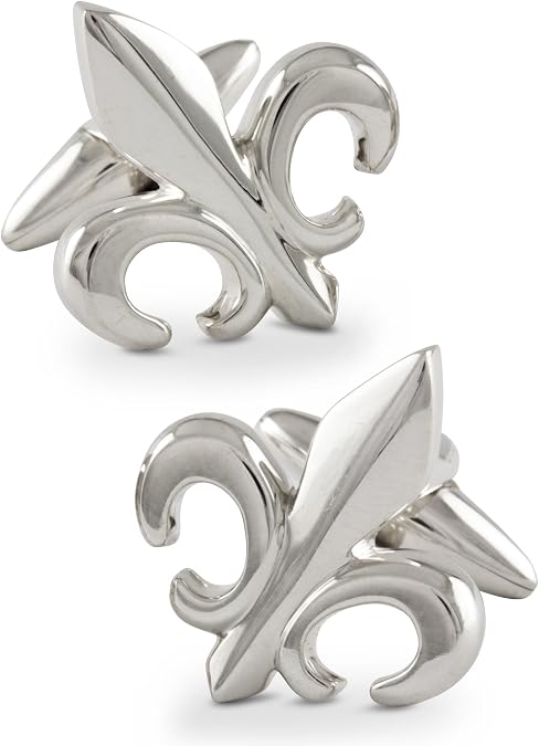 Fleur-de-lis cufflinks