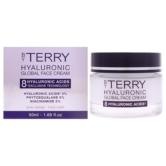 Hyaluronic Global Face Cream by By Terry for Women - 1.69 oz Cream