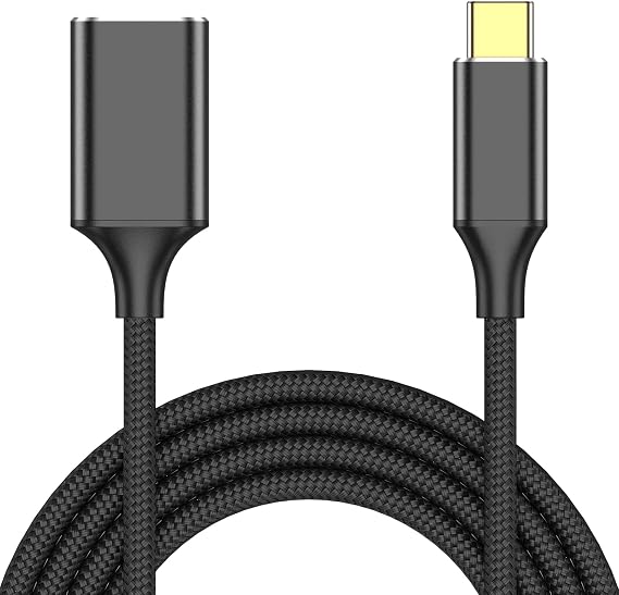 USB Female to USB C Male Cable(3.3ft/1M),Type-C to USB3.0 OTG Cable