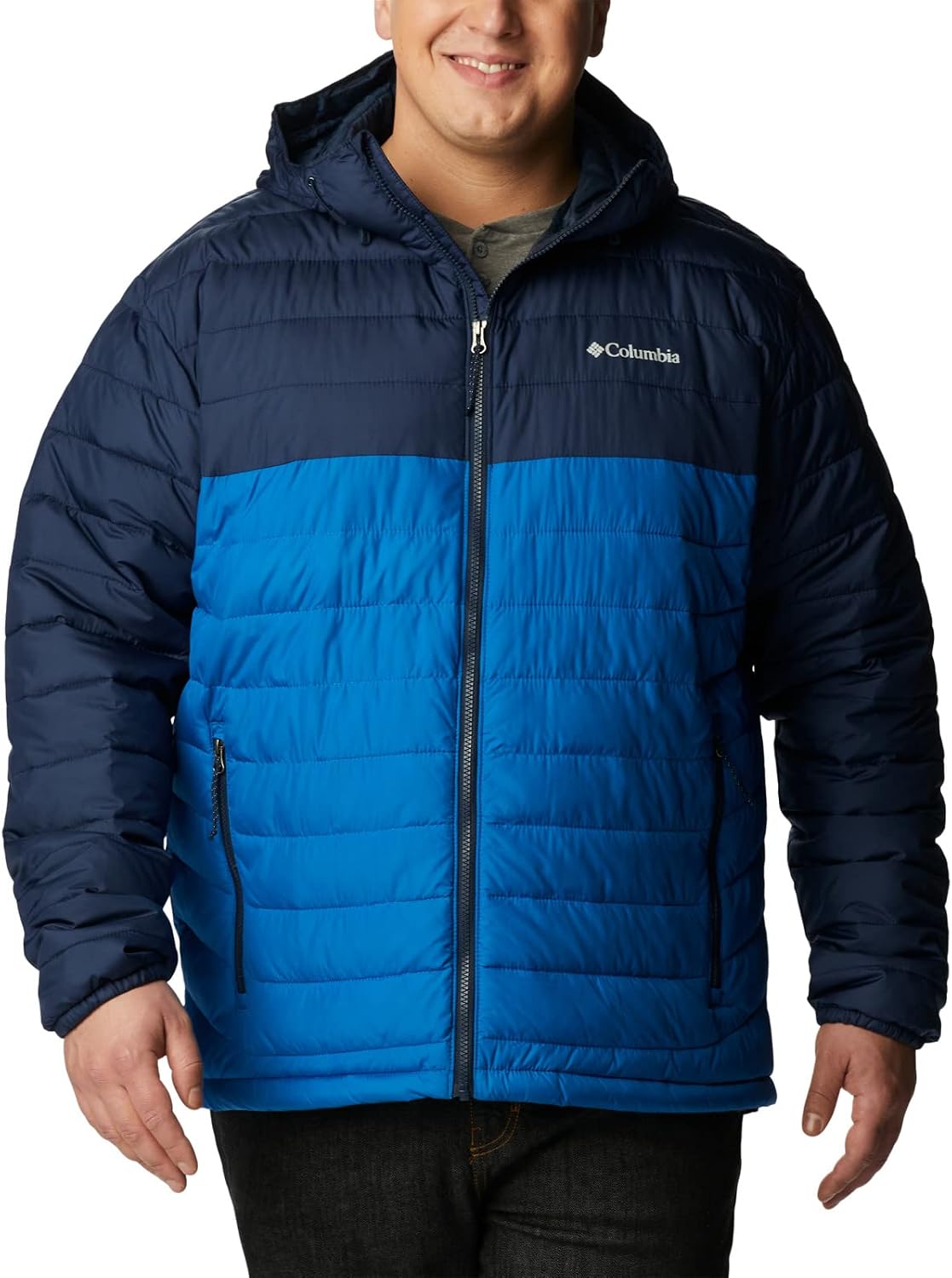 Columbia Men's Powder Lite Hooded Jacket Hooded Puffer Jacket