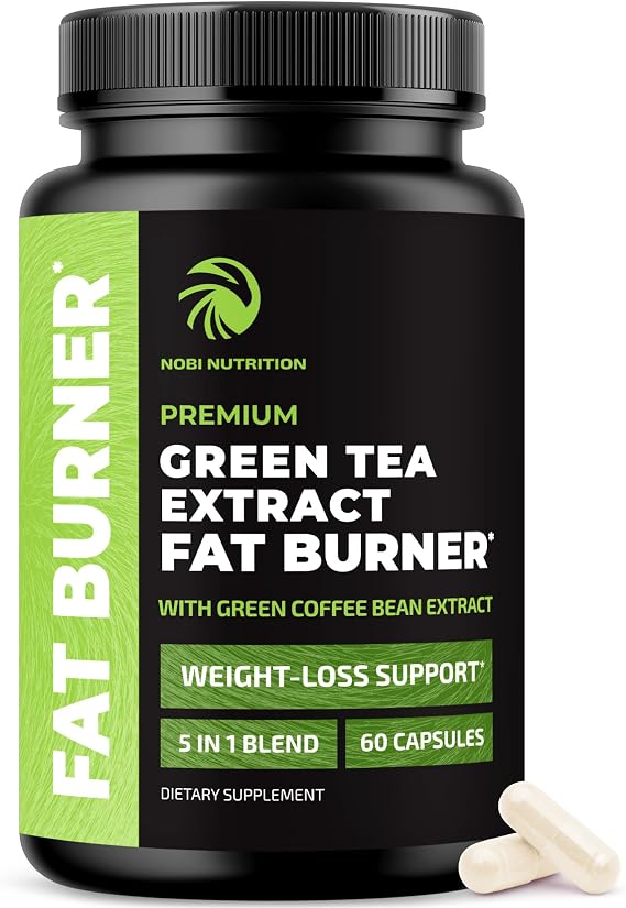 Green Tea Weight Loss Pills, 45% EGCG Green Tea Extract, Metabolism Booster