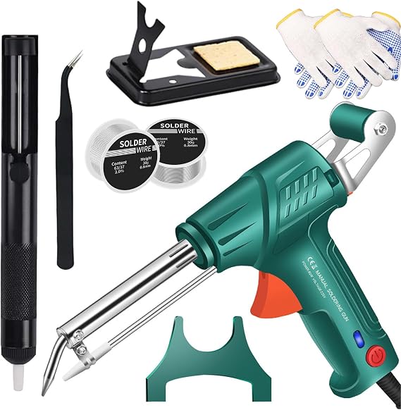 Internally Heated Industrial Laser Welding Tools,Multi-Function Industrial Laser Welding Machine,Portable Welder Handheld,for Automatic Welder Machine for Home DIY (Green)