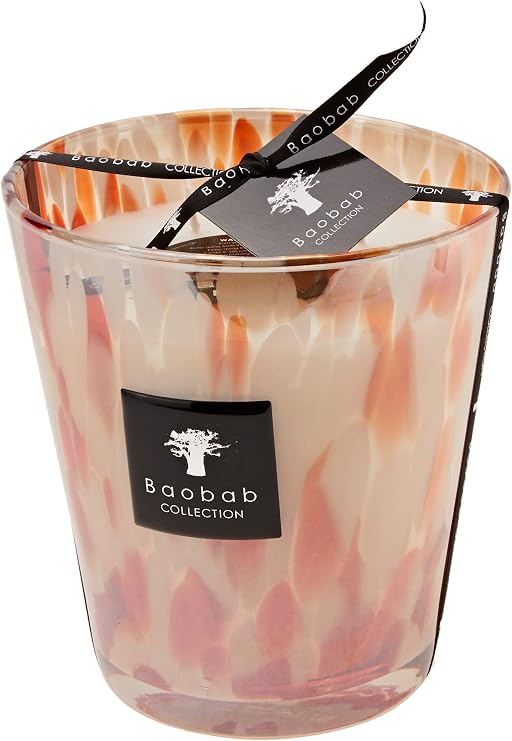 Baobab Max 16 Pearls Coral Candle Wax 16 cm 16 x 10 x 16 cm