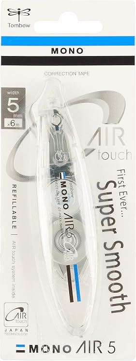 Tombow 68696 MONO Air Pen-type Correction Tape Applicator, 1-Pack
