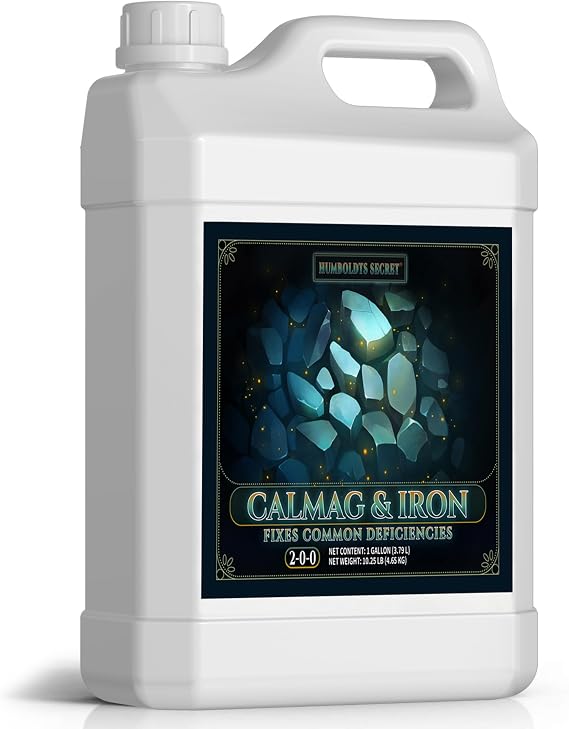 Humboldts Secret CalMag & Iron, Liquid Plant Nutrient Fertilizer, 1 Gallon