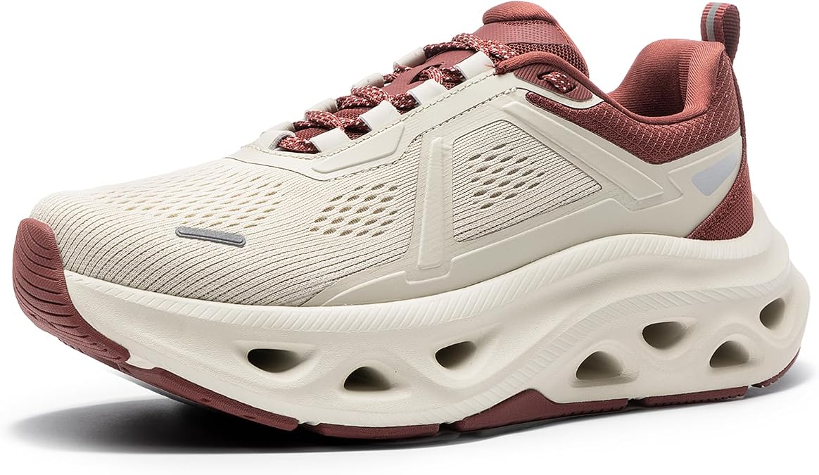 NORTIV 8 Women's Cushioned Walking Fashion Sneakers