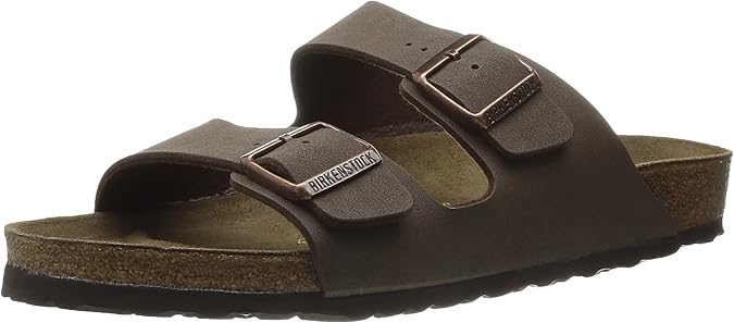 Birkenstock Unisex Arizona Sandal,Mocha Birkibuc,37 M EU | Casual Sandals