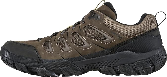 Oboz Men's Sawtooth X Low Hiking Shoes, Sediment, 13 Wide