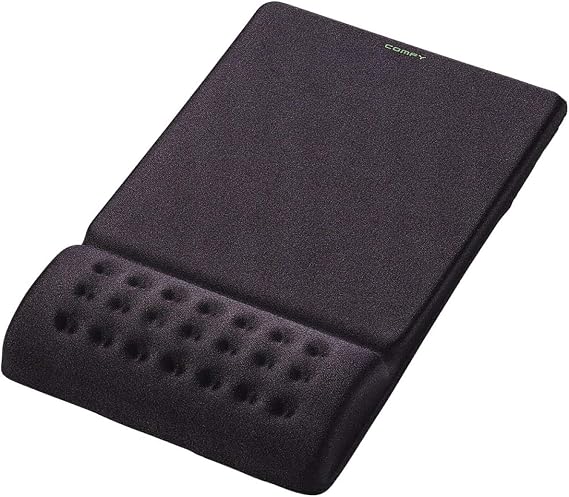 Elecom COMFY Mouse Pad Black MP-095BK