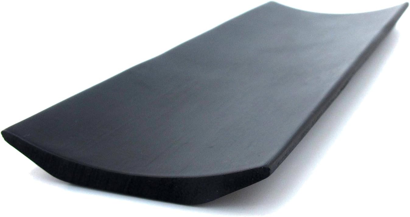 Reusable Bamboo Black Rectangle Sushi Serving Tray Plate 7 x 2.8 - 10 Pieces