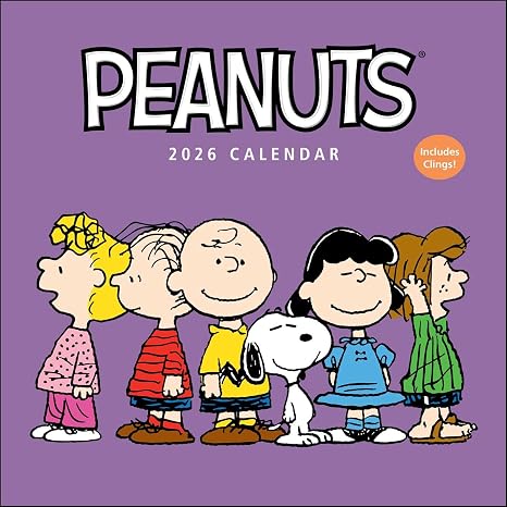 Peanuts 2026 Wall Calendar