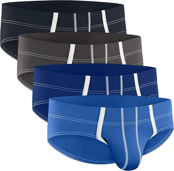 Real Men Pouch Sports Brief - ABCD Custom Pouch Size - Waist XS-5XL