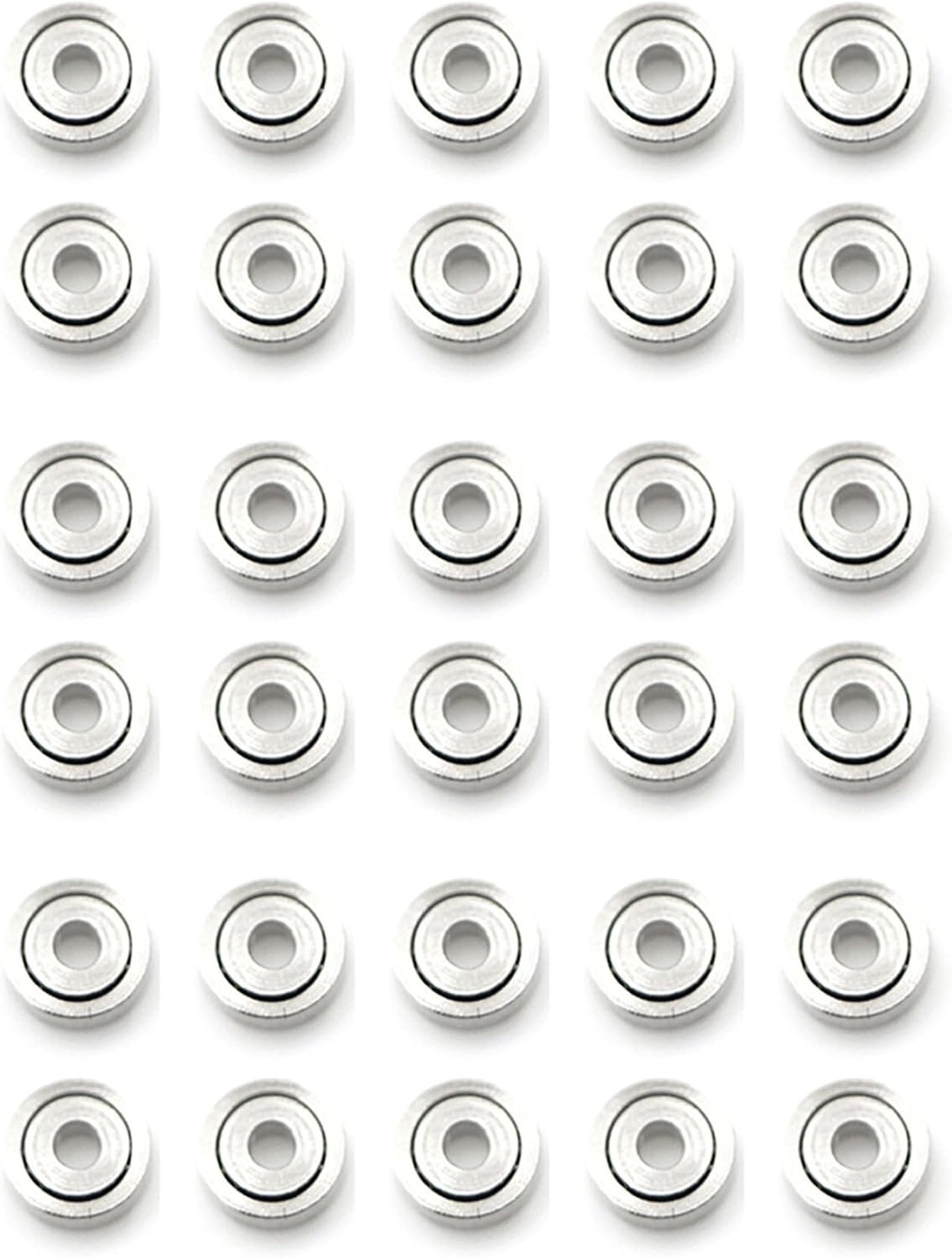 30Pcs 681ZZ Miniature Mini Ball Bearings Metal Open Micro-Bearing 1X3X1mm