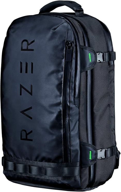 Razer Rogue Backpack V3 17 inch Gaming Backpack Large Capacity 17 inch Laptop Storage Water-Resistant Wear-Resistant Japan Official Distributor RC81-03650101-0000 Black