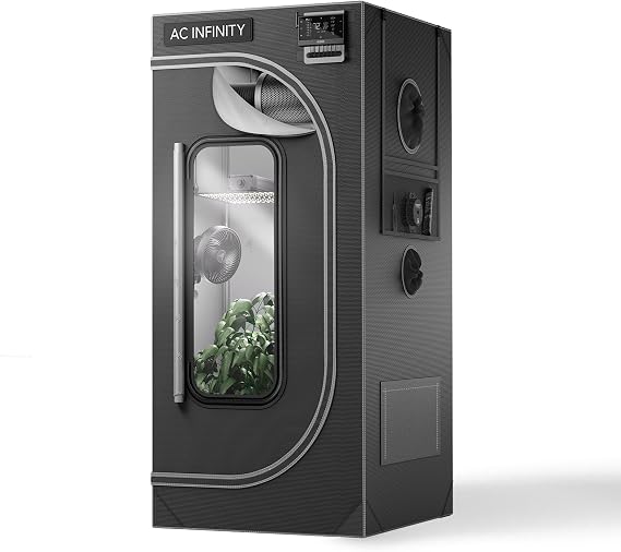 AC Infinity CLOUDLAB 722, Advance Grow Tent 2x2, Thickest 1 " Poles.