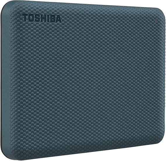 Toshiba Canvio Advance 2.5" 1TB USB 3.2 Gen-1 Green (HDTCA10EG3AA) Portable External Hard Drive