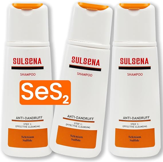 Sulsena Anti Dandruff Shampoo Women men Itchy Scalp Oily Hair