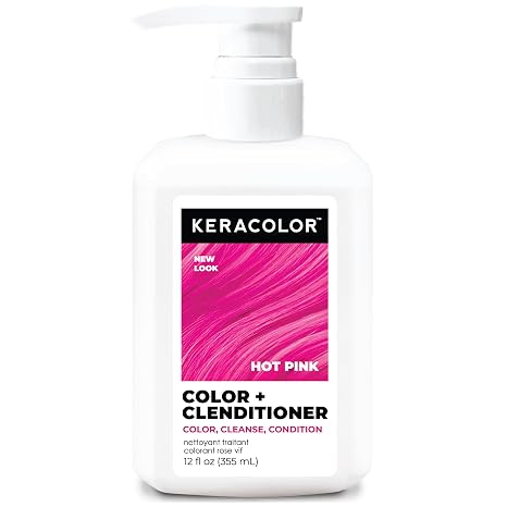 Keracolor Color + Clenditioner, Semi-Permanent Hair Color, 23 Shades