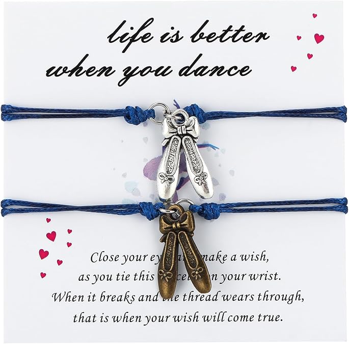 Matching Bracelets For Couple,Matching Heart Couples Friendship Friend Sister Cute Bracelet Relationship Friendship Bracelets For 2 Adjustable Valentines Bracelet