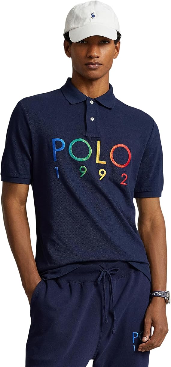 POLO RALPH LAUREN Men's Classic Fit Polo 1992 Mesh Polo Shirt